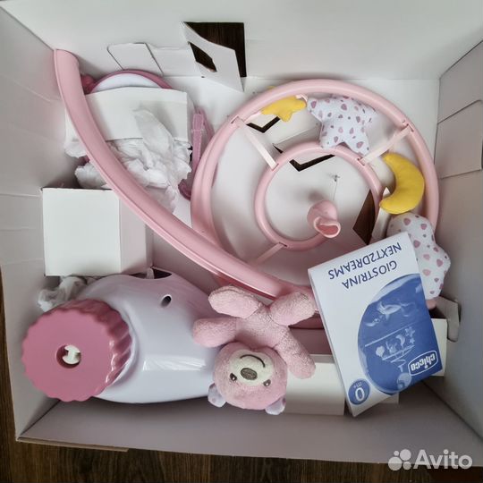 Электронный мобиль в кроватку