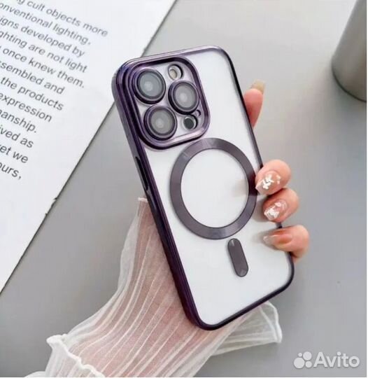 Новый прозрачный чехол на iPhone