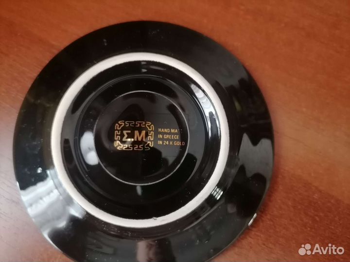 Кофейные чашки с блюдцами Греция