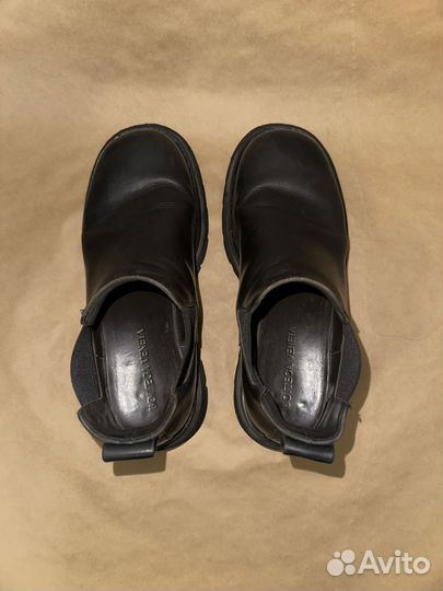 Bottega Veneta кожаные ботинки