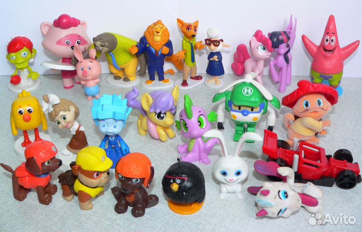 Свит бокс, макдональдс и другие мелкие игрушки