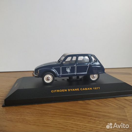 Модель авто Citroen Dyane Caban 1977 Ixo 1/43