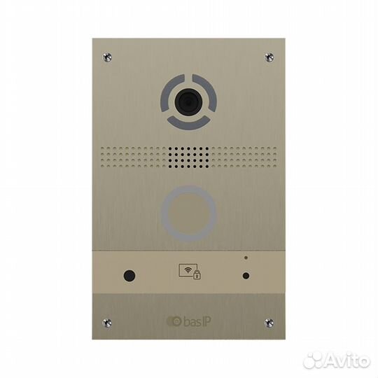 Вызывная панель BAS-IP AV-08FB gold