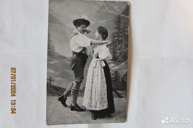 Комплект из 3-х немецких почтовых карточек объявление продам