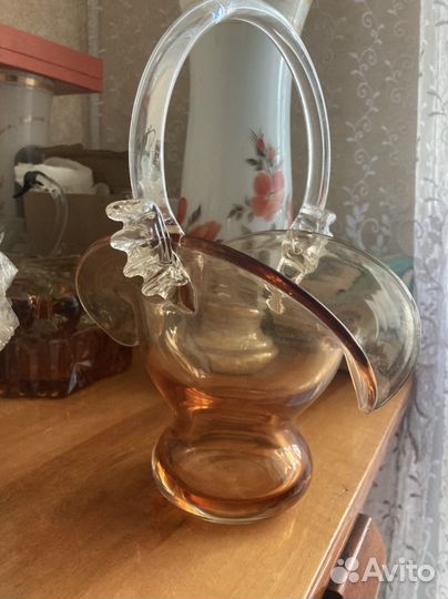 Вазы, конфетницы,пепельницы хрустальные СССР