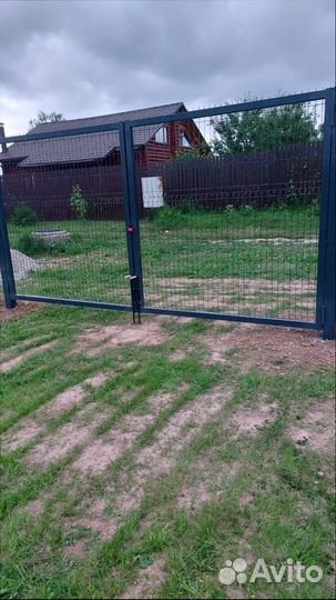 Забор металлический