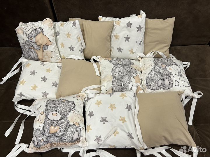 Бортики в кроватку