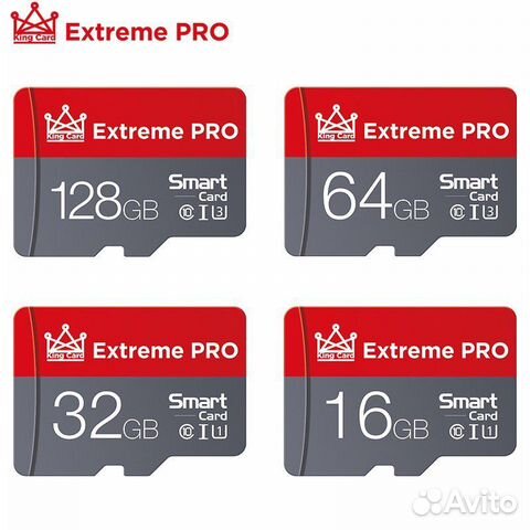 Карта памяти MicroSD 32gb 64gb 128gb