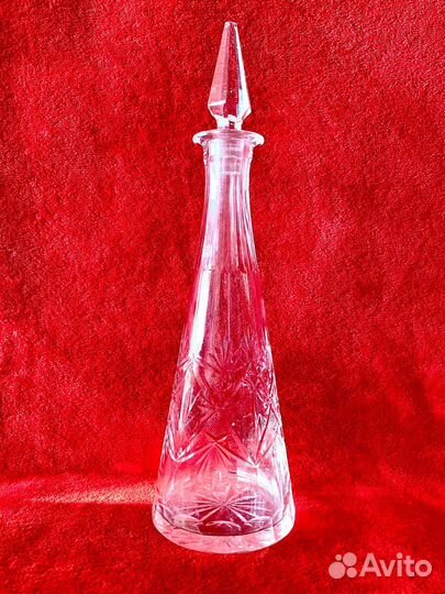 Штоф графин хрустальный СССР