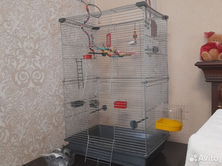 Клетка для крупного попугая