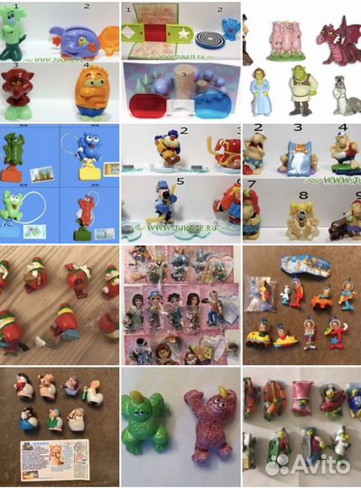 Киндер Ландрин серии и комплекты