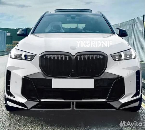 Губа бмв G05 LCI BMW X5 рестайлинг