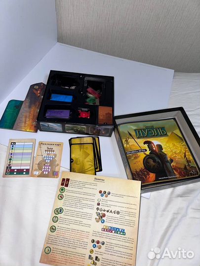 Настольная игра 7 чудес дуэль