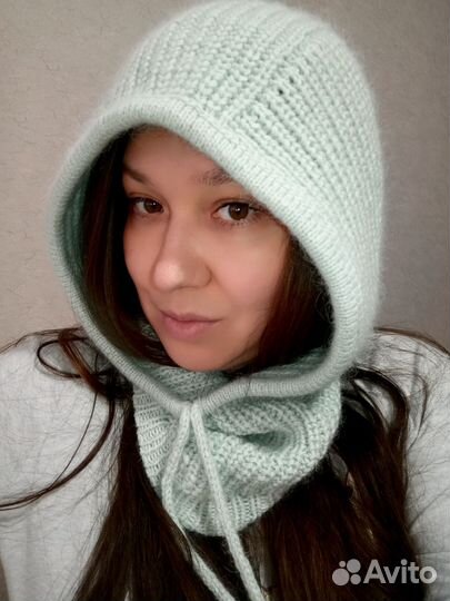 Капор женский из пуха норки