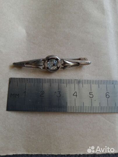 Украшение брошь винтаж