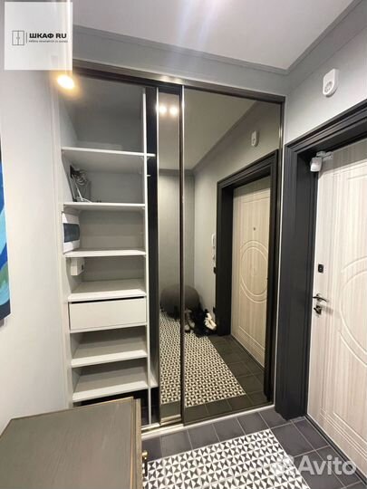 Шкаф распашной с фрезеровкой