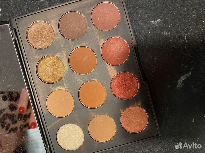 Палетка теней urban decay, mac