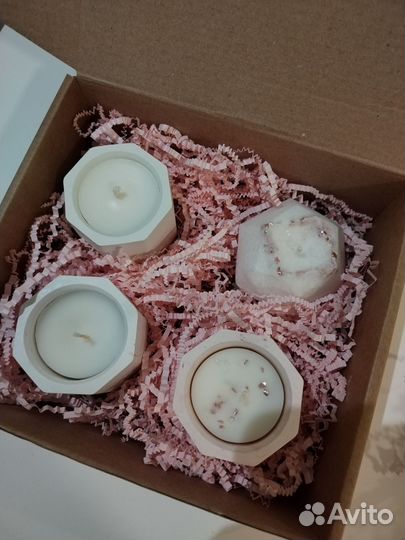 Арома свечи ручной работы