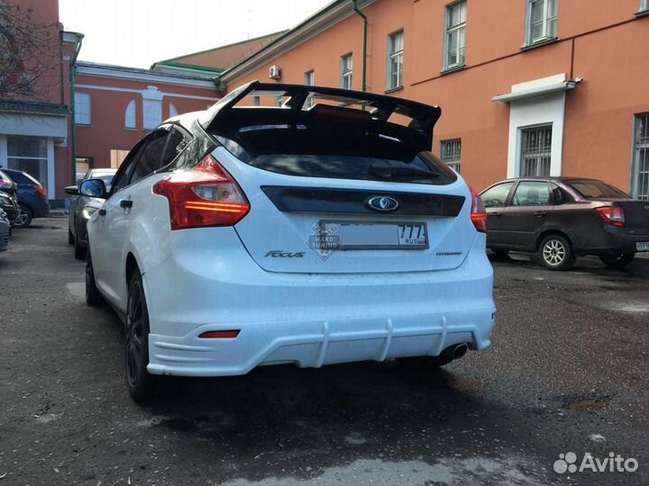 Спойлер RS Ford Focus 3 хетчбек дорестайлинг