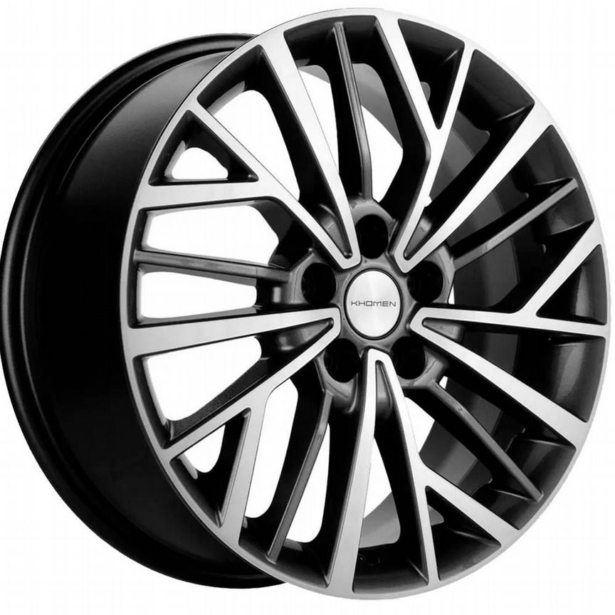 Диски Khomen KHW1717 7x17 5x114.3 ET39 D60.1 Gray-FP