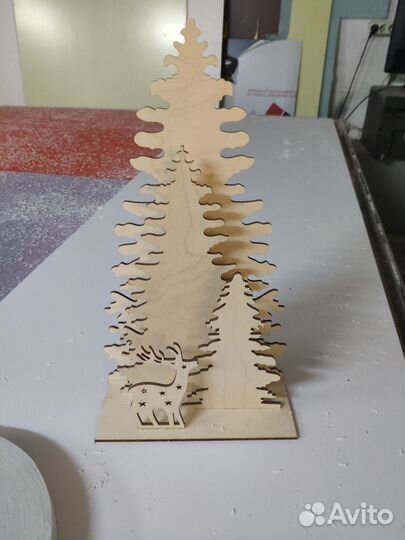 Лазерная резка оргстекла, фанеры и т.д. Гравировка