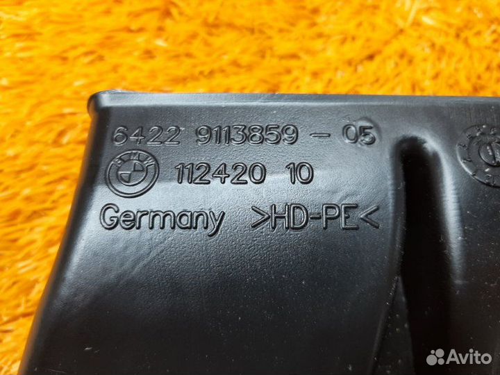 Воздуховод печки Bmw 7-Series F01 N63B44 2011