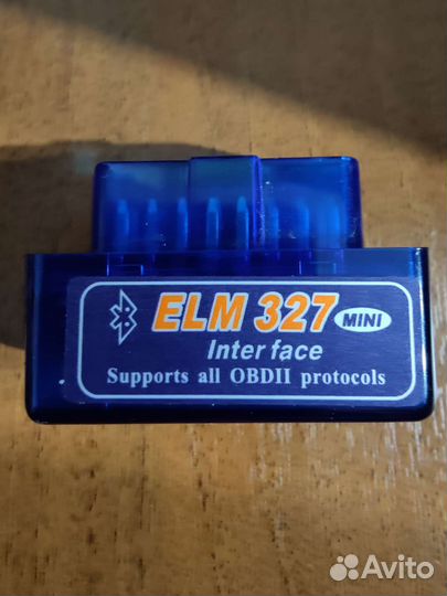 Диагностический сканер адаптер OBD2 ELM 327