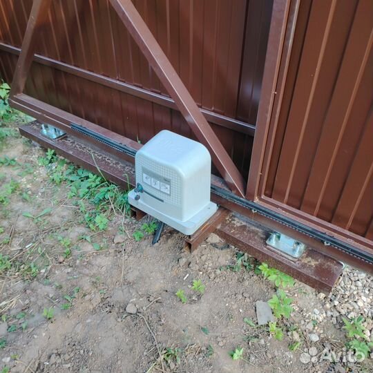 Откатные ворота под ключ