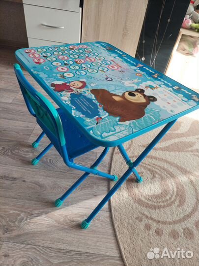 Детский стол и стул ника