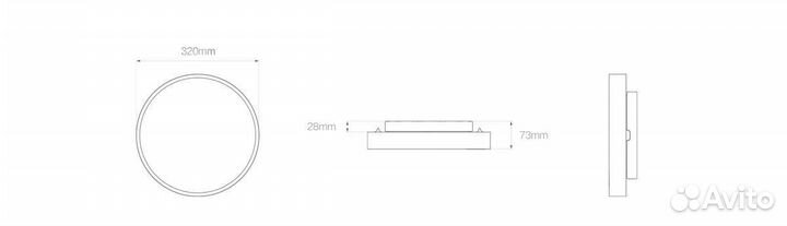 Yeelight Arwen ylxd013-B Xiaomi 450C Ambilight