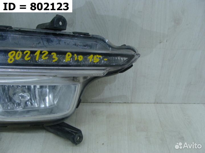 Птф передняя правая Kia Rio