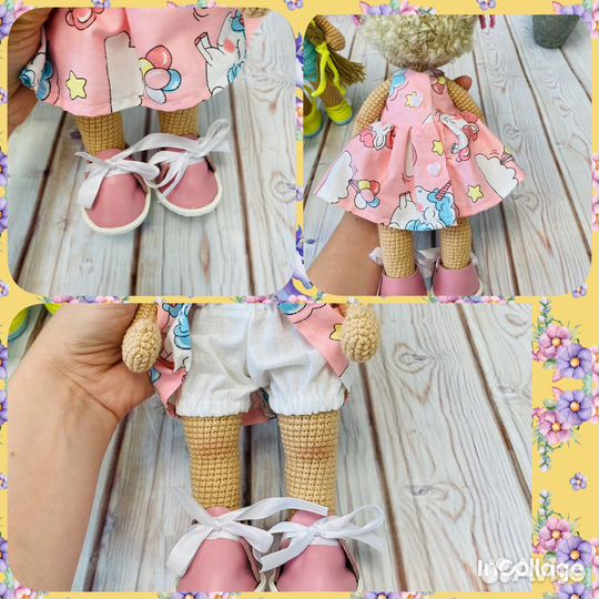 Кукла амигуруми ручная работа