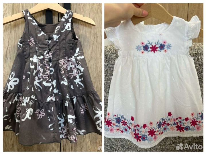 Летние платья, 68-74 р-р