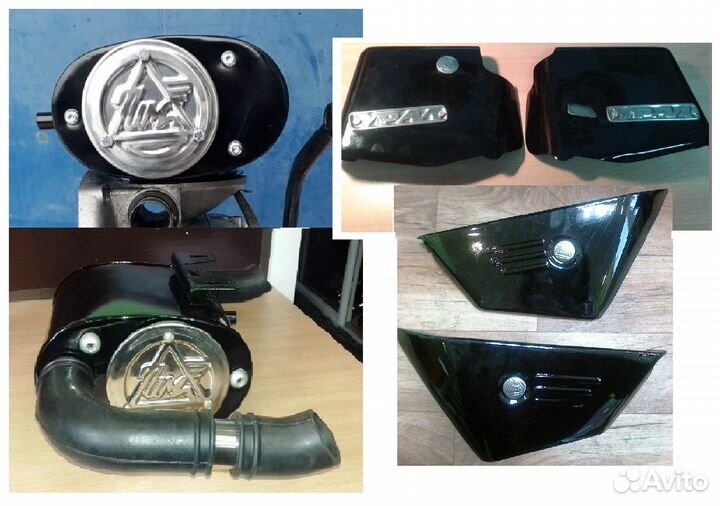 Фильтры воздушные,защита,рычаг мото урал