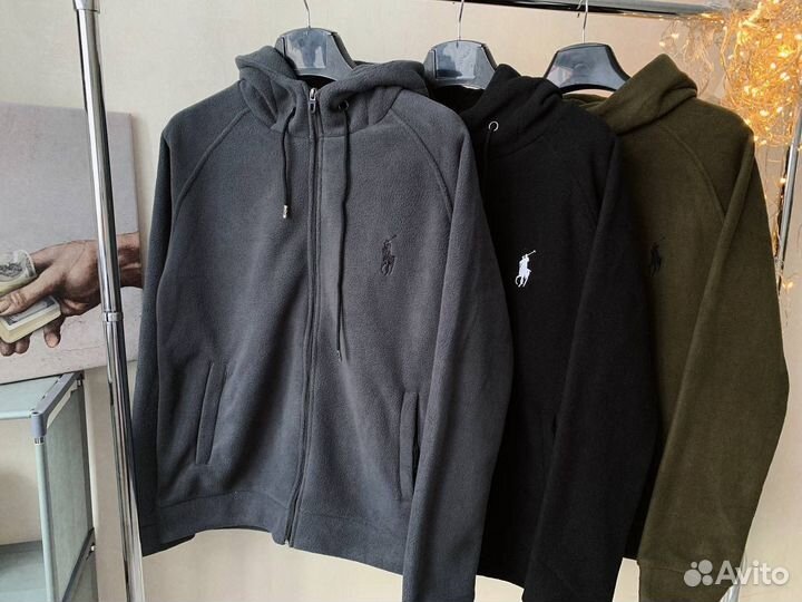 Зип худи polo ralf lauren флис