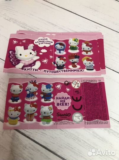 Продано Hello kitty серия чупа чупс