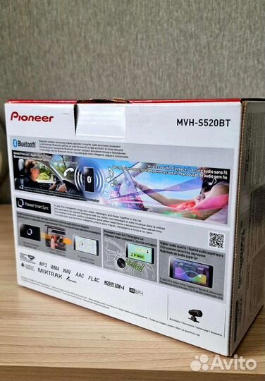 Новый pioneer S520bt магнитола