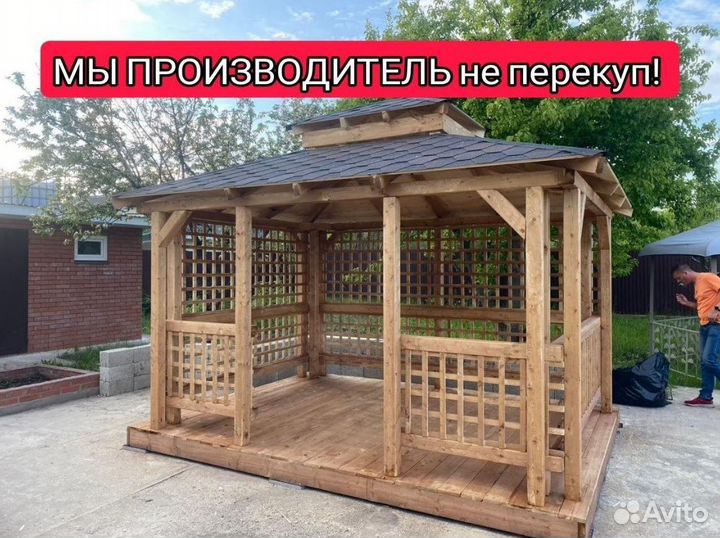 Беседки с гарантией