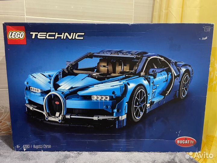 Оригинал Lego technic 42083 bugatti chiron