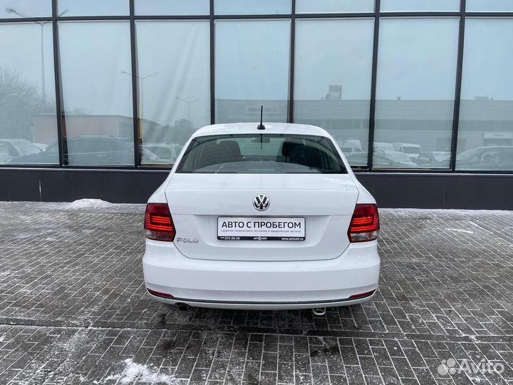 Volkswagen Polo 1.6 AT, 2018, 87 483 км