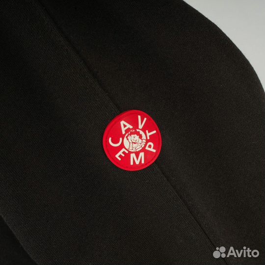 Зип худи Cav empt базовое черное