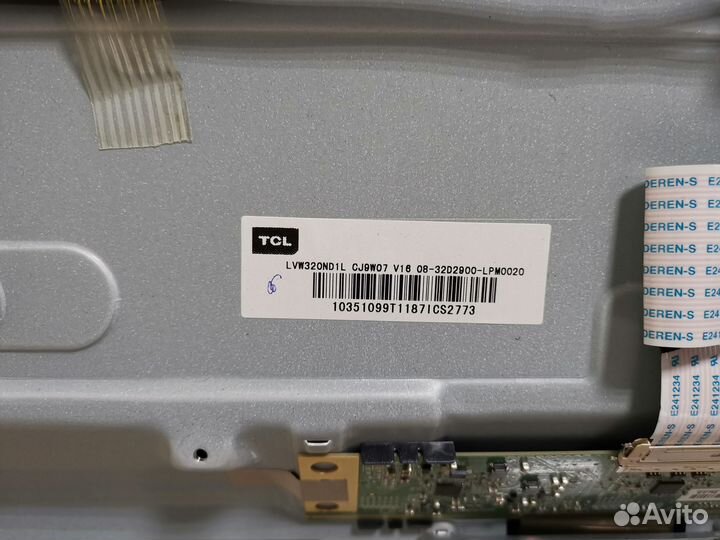 Телевизор TCL led32d2900s (Разбор)(По запчастям)