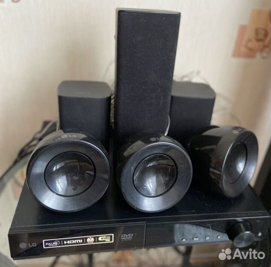Домашний кинотеатр LG. 5.1 DVD