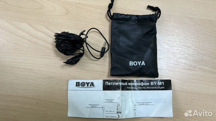 Петличный микрофон boya BY-M1