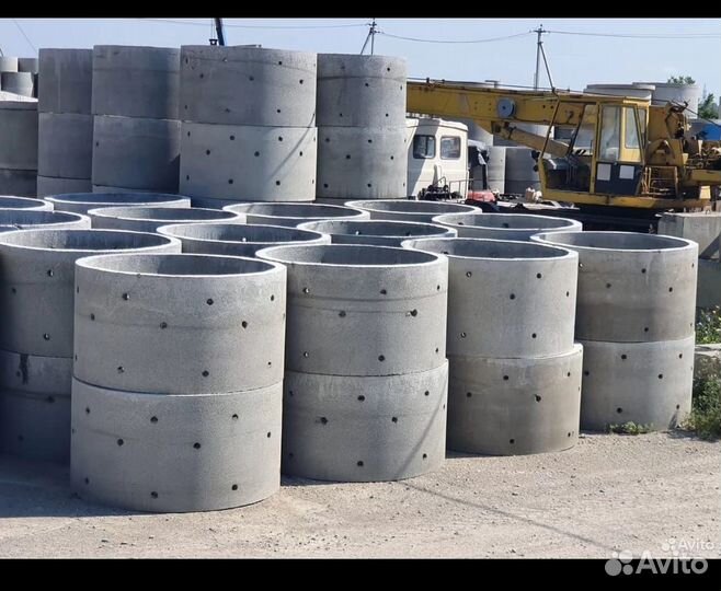 Кольца Жби стеновые и перфорированные. Септики