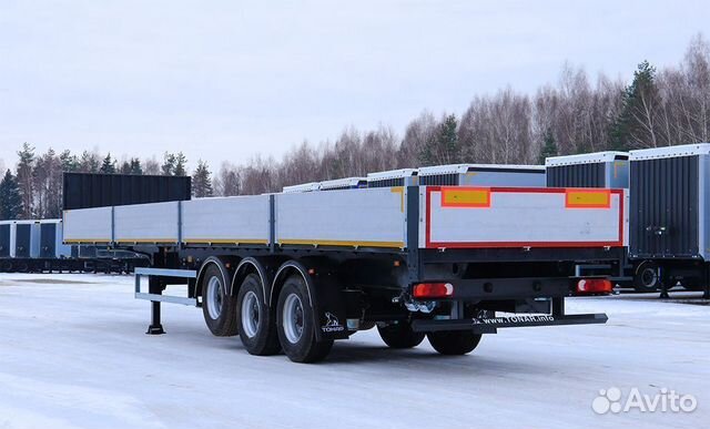 Полуприцеп бортовой Тонар B3-13 (9888), 2023