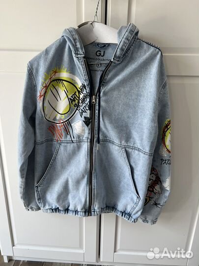 Куртка джинсовая для девочки 164