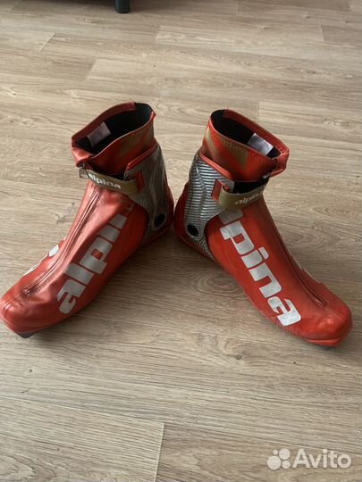 Лыжные ботинки alpina 46р