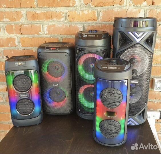 Портативная колонка bluetooth с караоке