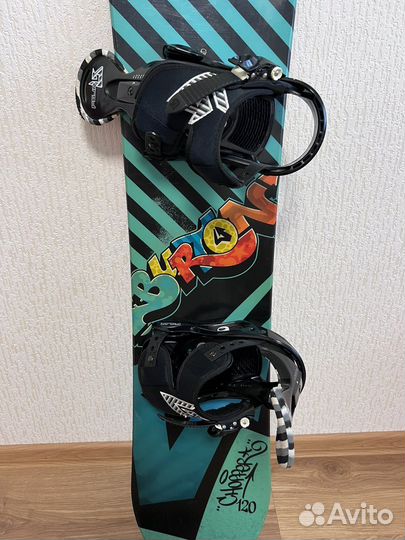 Сноуборд детский Burton 120 комплект